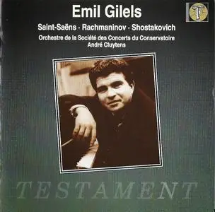 Emil Gilels - Saint-Saens, Rachmaninov: Piano Concertos (1993)