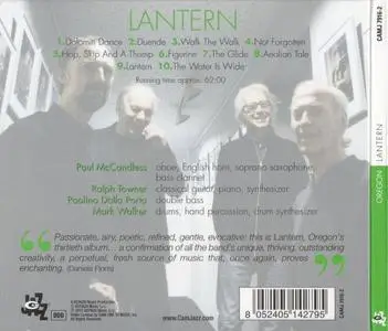 Oregon - Lantern (2017) {CAM Jazz}