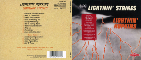 Lightnin' Hopkins - Lightnin' Strikes - 1962 (1998)