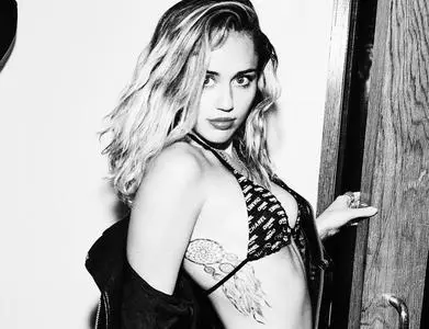 Miley Cyrus by Ellen von Unwerth for VON n°2: Cinema Issue