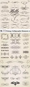 Vectors - Vintage Calligraphic Elements 9