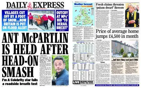 Daily Express – March 19, 2018