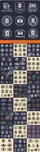 Vintage Logotypes and Badges vector 5