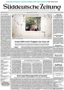Süddeutsche Zeitung vom Montag, 04. August 2014