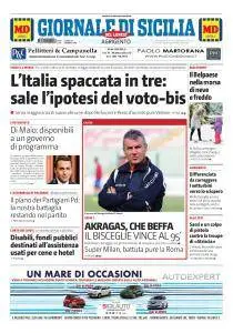 Giornale di Sicilia Agrigento - 26 Febbraio 2018