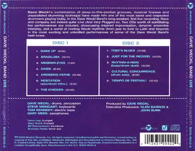 Dave Weckl Band – Live (And Very Plugged In) (2002) (2-CD)