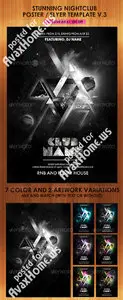 GraphicRiver Stunning Nightclub Poster Flyer Template v3
