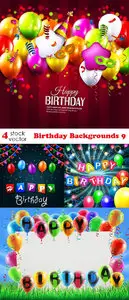 Vectors - Birthday Backgrounds 9