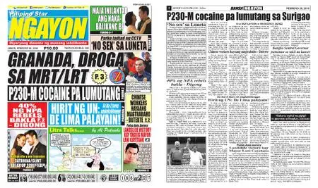 Pilipino Star Ngayon – Pebrero 25, 2019