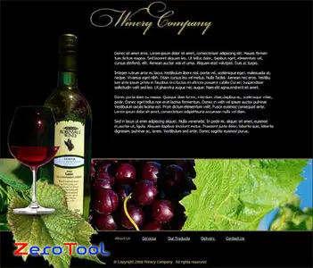 FlashMint 2157 Vinery flash template