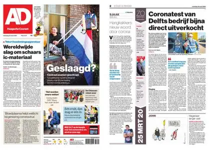 Algemeen Dagblad - Delft – 25 maart 2020
