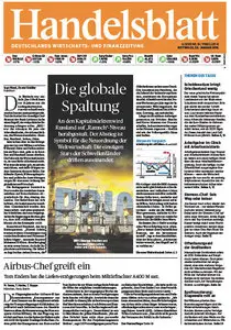 Handelsblatt vom 28 Januar 2015