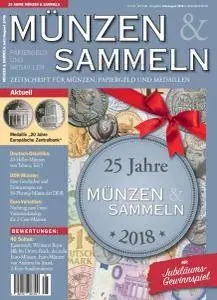 Münzen & Sammeln - Juli-August 2018