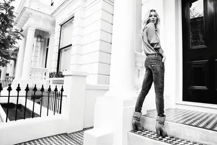 Kate Moss - Liu Jo Fall/Winter 2012 Ad Campaign