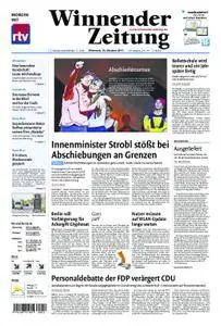 Winnender Zeitung - 18. Oktober 2017
