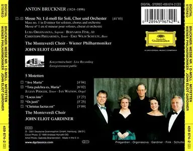 John Eliot Gardiner, Monteverdi Choir, Wiener Philharmoniker - Anton Bruckner: Mass No. 1 in D minor; Motets (2001)