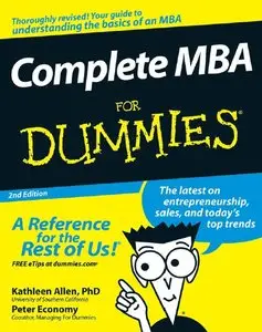 Complete MBA For Dummies (Repost)