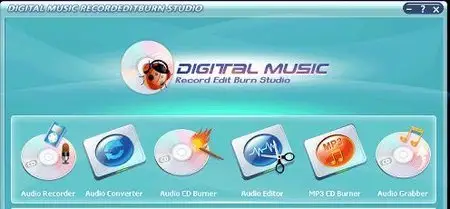 Digital Music Record Edit Burn Studio 7.4.3.66 Portable