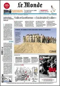 Le Monde et Suppléments - Mercredi 18 Juin 2014