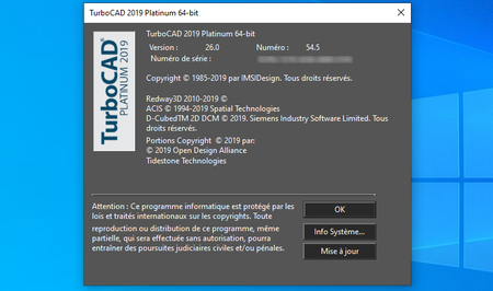 TurboCAD 2019 Platinum / Professional / Deluxe v26.0 Build 54.5