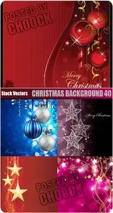 Christmas background 40 - Stock Vector