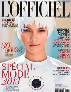 L'Officiel Paris Fevrier 2013 (France)