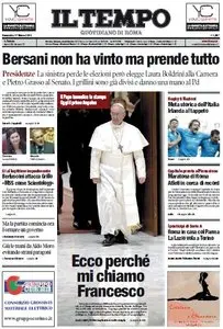 IL Tempo (Nazionale) di Domenica, 17. Marzo 2013
