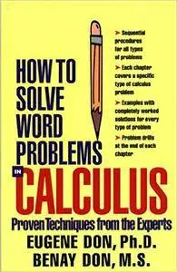 How to Solve Word Problems in Calculus