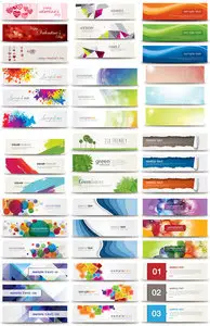 17 Vector Web Banners