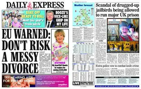 Daily Express – August 21, 2018