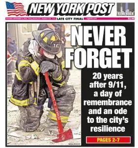 New York Post - September 11, 2021