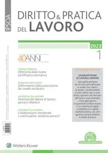 Diritto e Pratica del Lavoro - Gennaio 2023