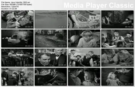 (Drame) JEUX INTERDITS [SATrip] 1952