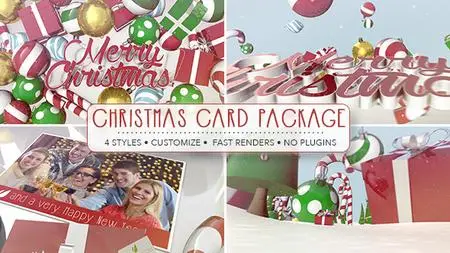 Christmas Card Package - Project for After Effects (Videohive)