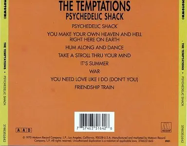 The Temptations - Psychedelic Shack (1970) {1st US pressing by Motown}
