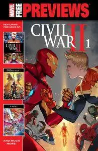 Marvel Civil War II Previews 001 (2016)