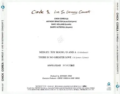 Chick Corea - Circle 1 Live In Germany (1970) {Japan Victor} [Re-Up]