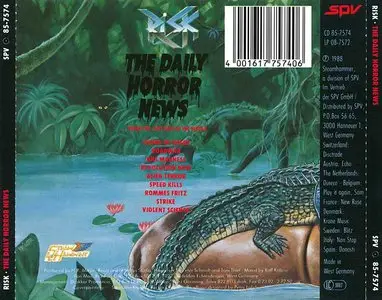 Risk - The Daily Horror News... From The Lost Side Of The World (1988)