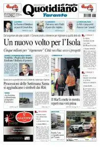 Quotidiano di Puglia Taranto - 25 Marzo 2018