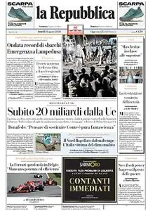 la Repubblica - 31 Agosto 2020