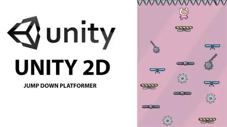 Unity 2D Jump Down Platformer