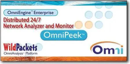 WildPackets OmniEngine Enterprise with Distributed 24/7 Network Analyzer ver.4.0