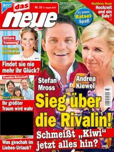 Das Neue – 11. August 2018