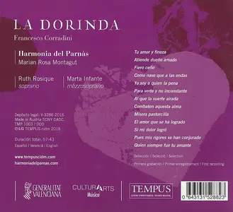 Marian Rosa Montagut, Harmonia del Parnàs - Francesco Corradini: La Dorinda (2016)