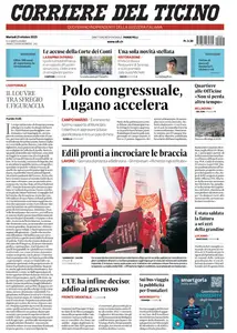 Corriere del Ticino - 21 Ottobre 2025