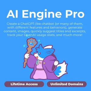 AI Engine Pro v3.6.2 - ChatGPT Chatbot, GPT Content Generator, Custom Playground & Feature