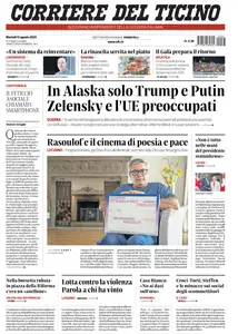 Corriere del Ticino - 12 Agosto 2025
