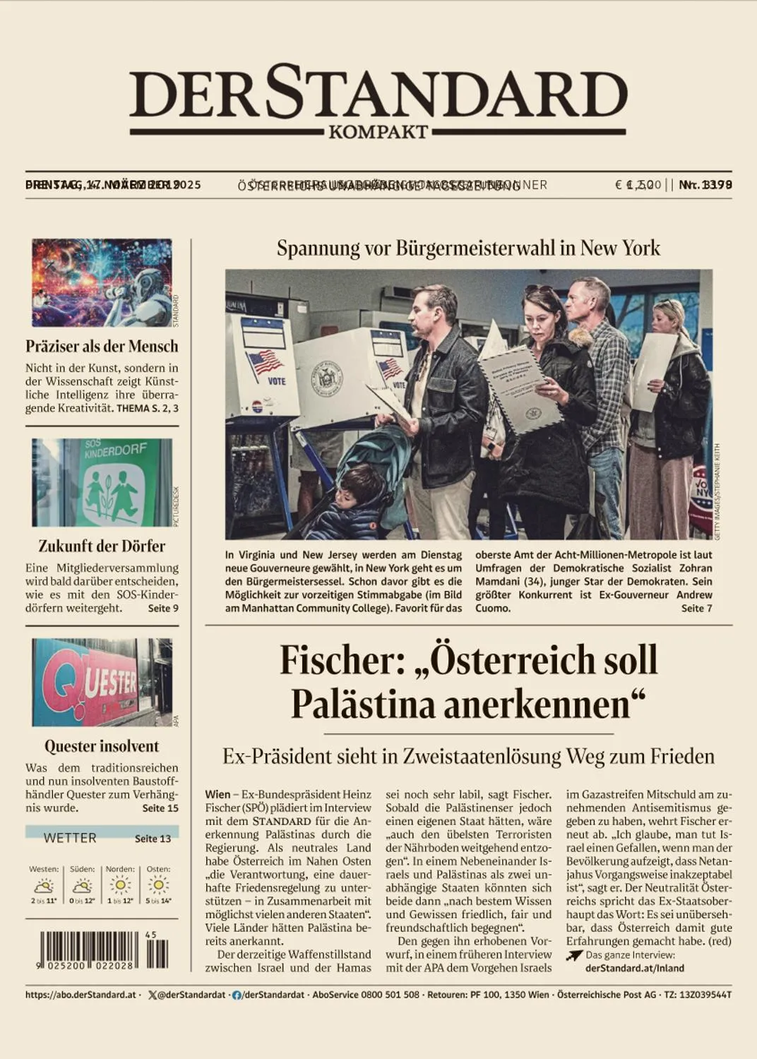 Der Standard Kompakt - 4 November 2025