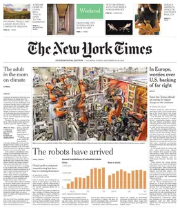 International The New York Times - 27 September 2025