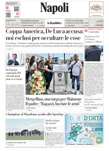la Repubblica Napoli - 1 Ottobre 2025